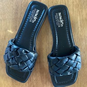 Brand New Coach and Four Black Spira Sandals